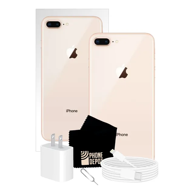 Apple iPhone 8 Plus 64 Gb Oro Con Caja Original + Protector