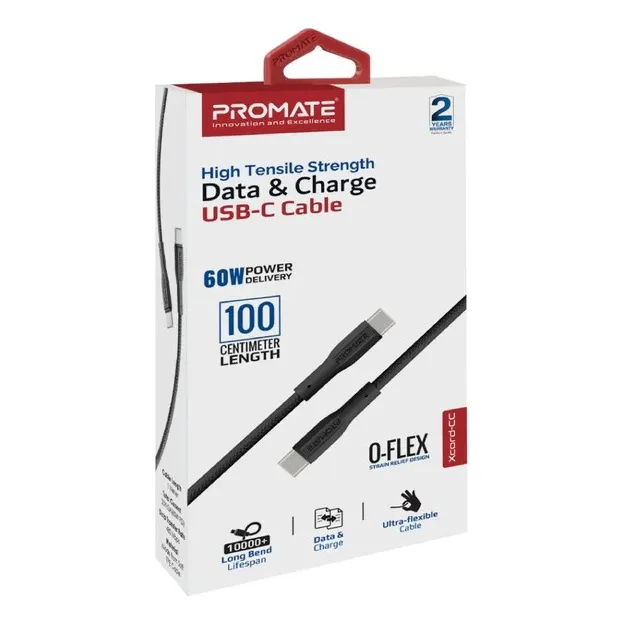 Cable Usb C A Usb C 1.0m Promate Xcord-cc Carga Rapida 60w