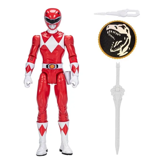 Red Mighty Morphin Power Rangers Vhs Hasbro