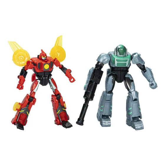 Figuras Terran Twitch Y Robby Earthspark Cyber Combiner