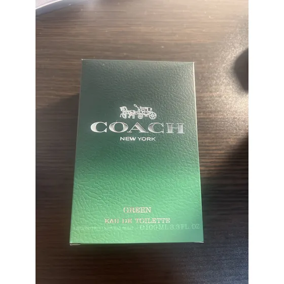 Perfume Coach Green Hombre 100 Ml Únicamente 10 Sprays De Us
