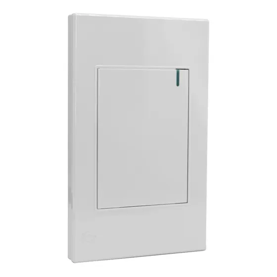 Interruptor Sencillo Blanco Premium White De Lujo