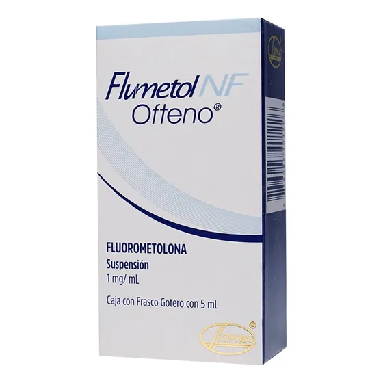 Flumetol Nf Ofteno, 1 Frasco Gotero 5 Ml