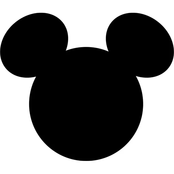 Display Placa Elipse Cabeça Mickey Mdf 3mm