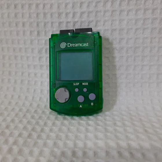 Vmu Memory Card Dreancast Original Verde Translucido