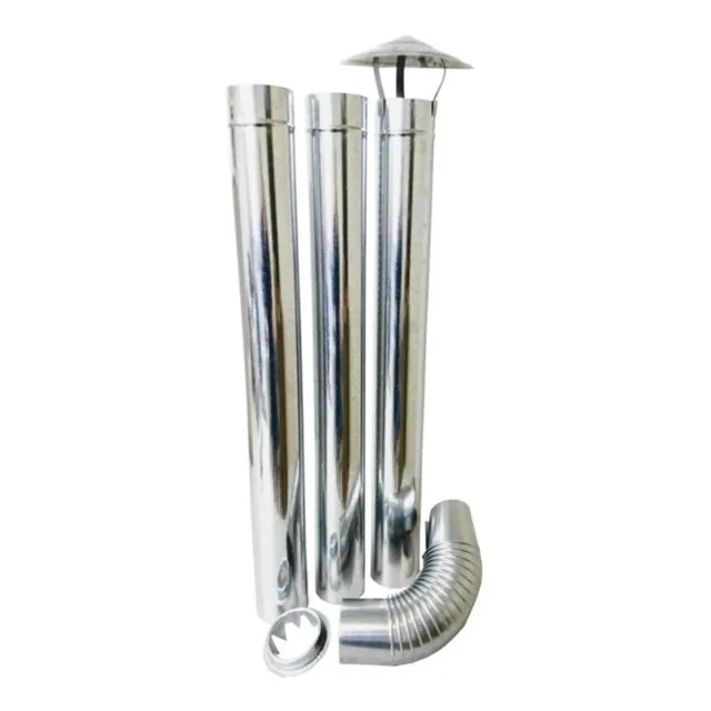 Kit Chaminé Universal Fogão A Lenha Nº0 Nº1 Nº2 Nº3 Novo