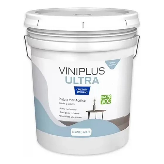 Sherwin Williams Viniplus Ultra blanco mate 19 L