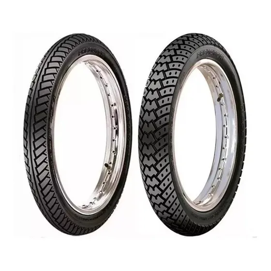 Par Pneu Titan 150 Cg 125 Ml Ybr Maggion 90/90/18 + 2,75/18