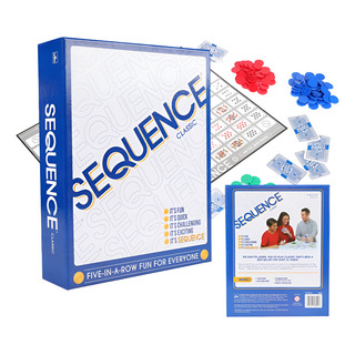 Juego De Mesa Sequence Juego De Cartas Multijugador Juego De Mesa Sequence Juego De Cartas Multijugador