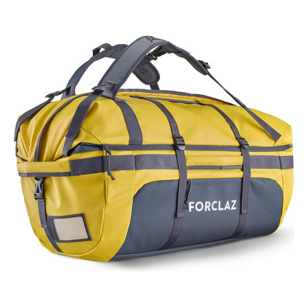 Bolsa De Transporte De Trekking Duffel 500 Extend 80 A 120l Cor Amarelo Bolsa De Transporte De Trekking Duffel 500 Extend 80 A 120l Cor Amarelo