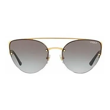Vo4074s Gafas De Sol Oval De Mujer, Marrón/pale Gold, W7tgc