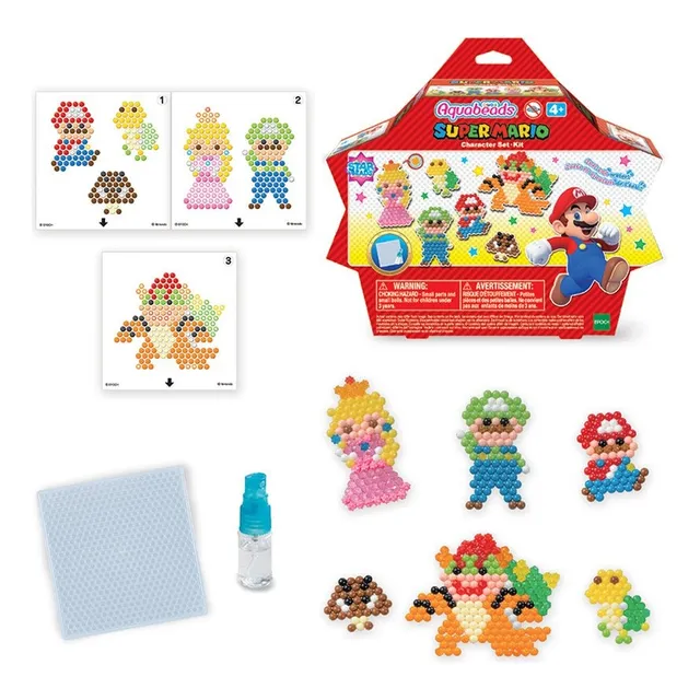 Kit Para Crear Manualidades Aquabeads Set Super Mario