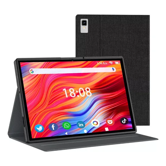 Tablet Con Funda 10  64gb+6gb Android 12 Tableta 5g Wifi