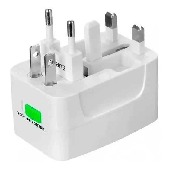 Enchufe Universal Para Viaje Adaptador Corriente