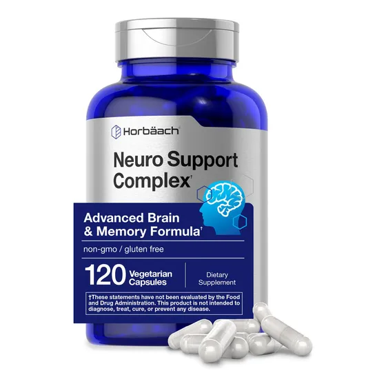 Suplemento cerebral Horbäach Neuro Support 120 cápsulas