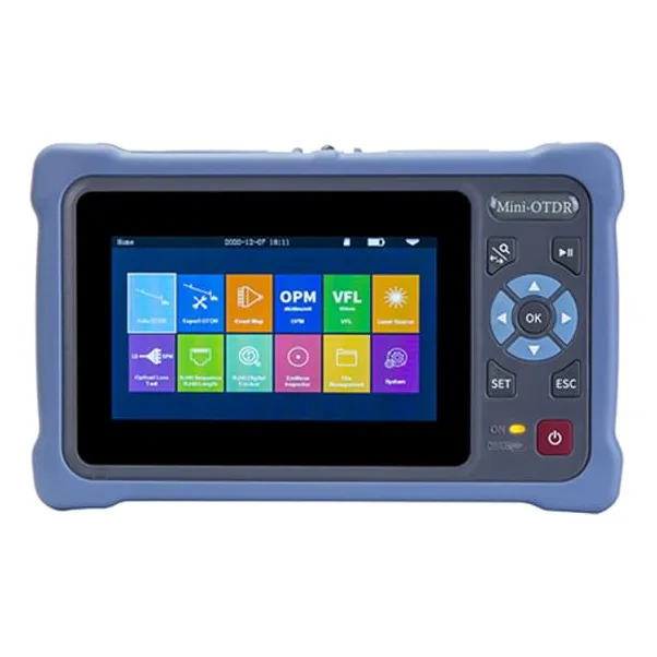 Reflectómetro Mini Otdr Opm/ls/vfl/rj45 Tester Fibra Óptica