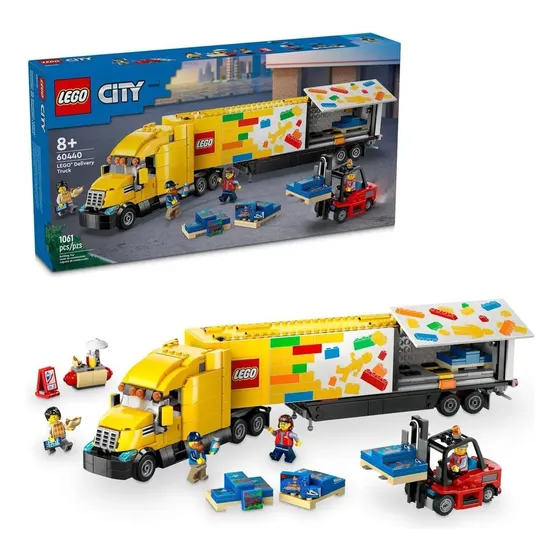 Lego City Camión De Reparto Increible + Elevadora 60440