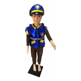 Disfraz Tipo Chase Paw Patrol Perro Policia Patrulla Niño Disfraz Tipo Chase Paw Patrol Perro Policia Patrulla Niño