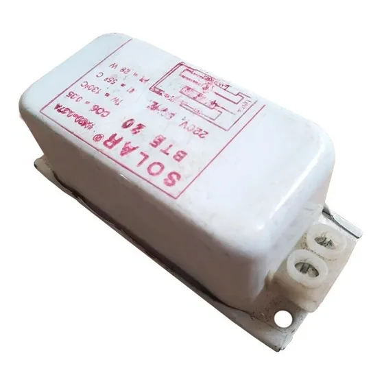 Balasto Reactancia Tubo Fluorescente 20 Watt X 3 Unidades