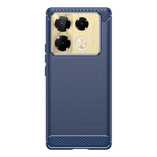 , Capa Fibra Carbono Texturizada Para Infinix Note 40 Pro 5g