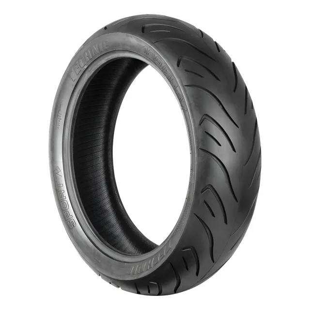 Pneu Traseira Para Moto Technic Motos Sport R Sem Câmara De 180/55-17 V 73 X 1 Unidade