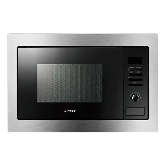 Horno Microondas Empotrable Sankey De Acero Inoxidable 25lts