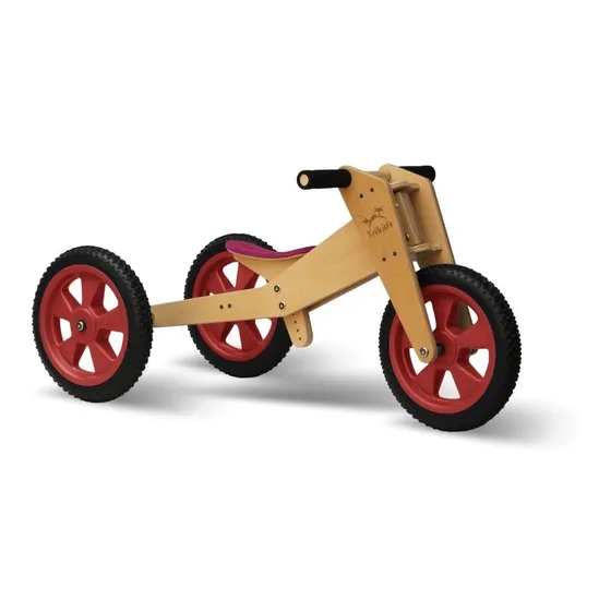 Triciclo Camicleta De Madera 3 En 1 Trikids Envio Flex 