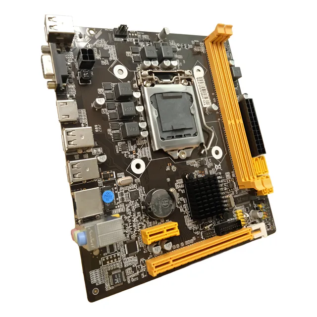 Placa Madre H55 Socket 1156 Ddr3 Soporta Intel Core I3 I5 I7