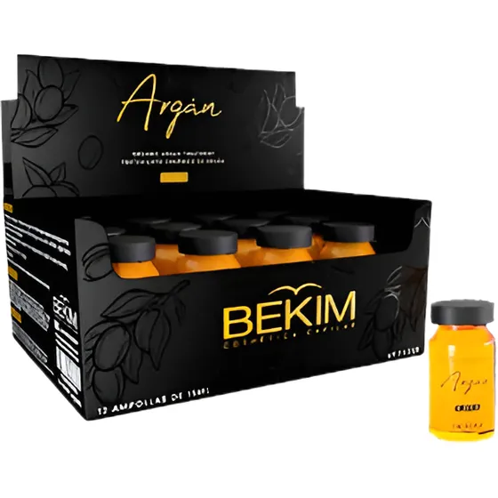 Ampollas Bekim Argan 4 Oils 15ml 12 Unidades 