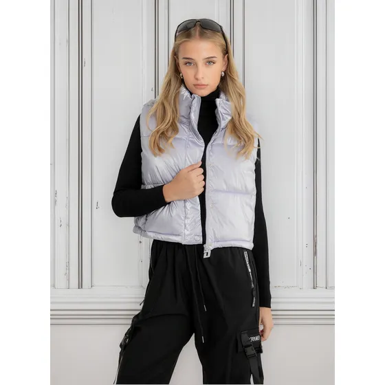 Chaleco Puffer Brillante Importado Premium I Am