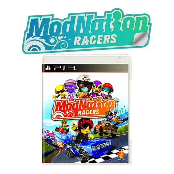 Jogo  Modnation Racers ( Kart ) - Ps3 Sony Original