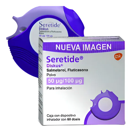Seretide Diskus 50/100 Mcg 60 Dosis