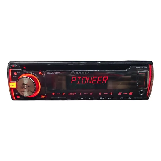 Caratula Pioneer Mixtrax Modelos Deh / Mvh