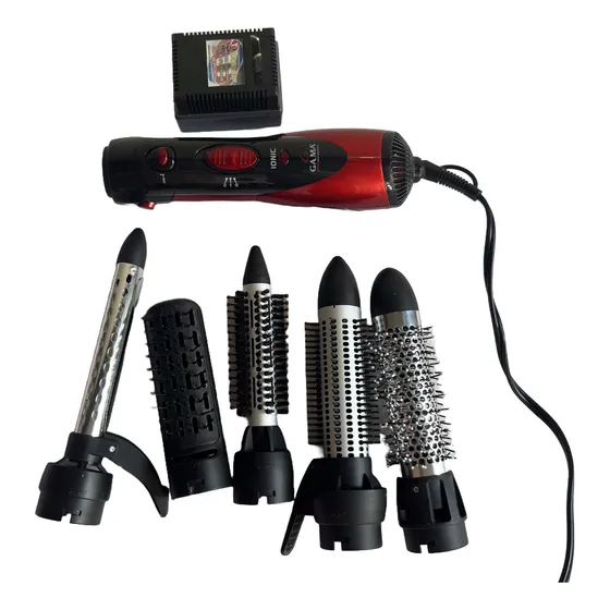 Modelador Turbo Ionic Ga.ma Secador Pelo 5 Accesorios
