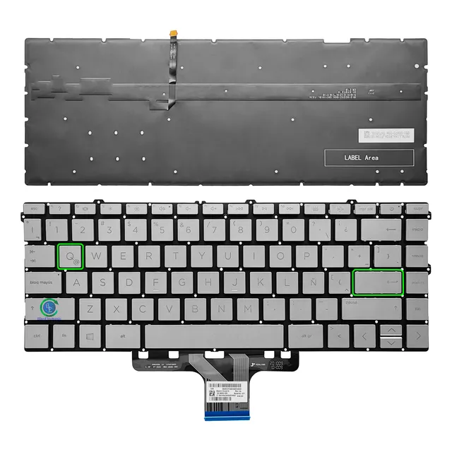 Teclado Para Hp 14-dy0008la 14-dv 14-dy 14-dw 14-ek Luz Lat