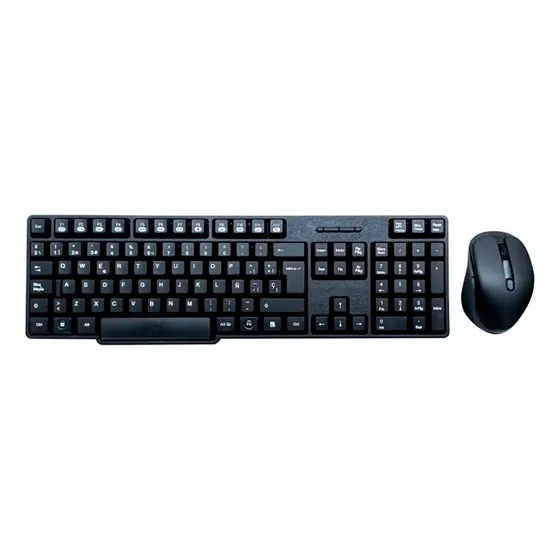 Combo Inalámbrico Teclado + Mouse Km889 Negro Jemip