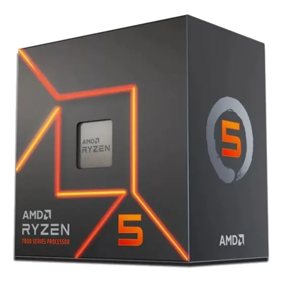 Processador Amd Ryzen 7600 5.1 Ghz 6 Núcleos 12 Threads Am5
