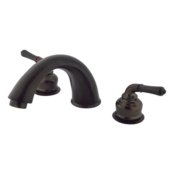 Grifo Bañera Romana Bronce Aceitado Centro Ajustable 8 