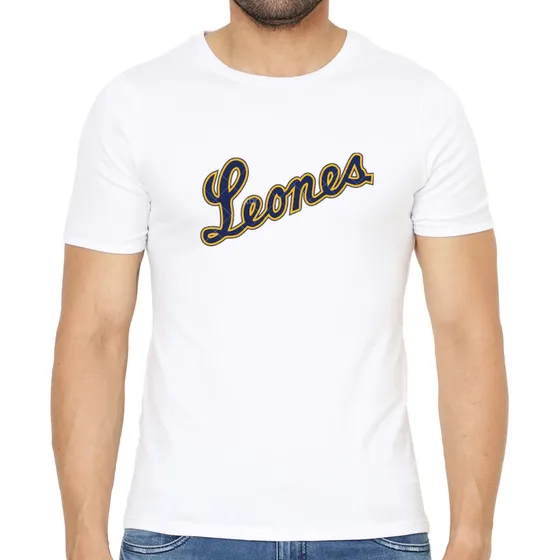 Franela Leones Del Caracas Manga Corta  Algodón  M  Y L