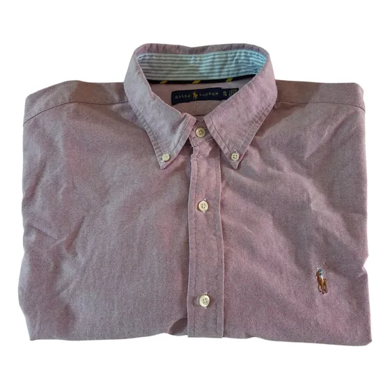 Polo Ralph Lauren Camisa Tg Hombre Casual, Manga Larga