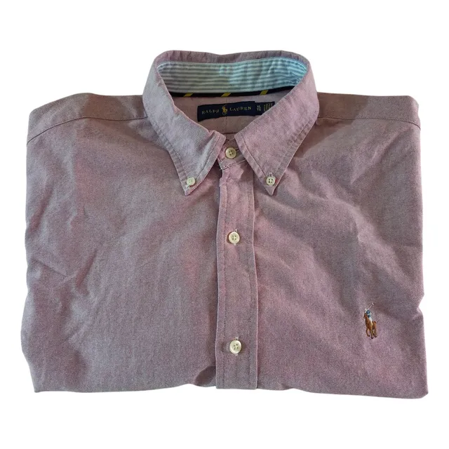 Polo Ralph Lauren Camisa Tg Hombre Casual, Manga Larga