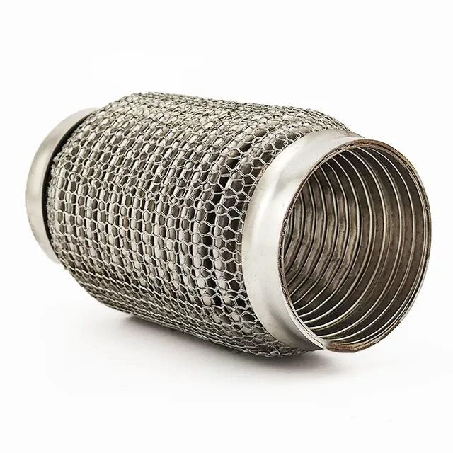 Flexível Alto Desempenho Escapamento Em Inox 2,5 Pol - 15 Cm
