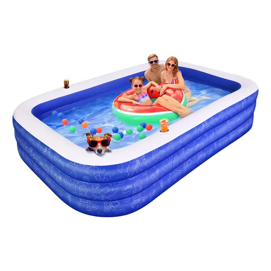 Piscina Inflable Niños Y Grandes Verano 