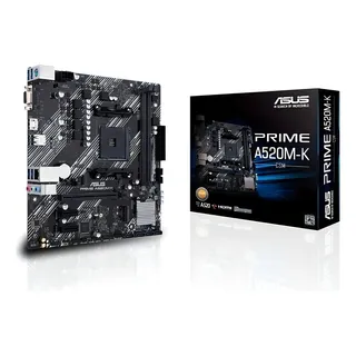 Placa Asus Prime A520m-k/am4/ddr4 64gb 90mb0tvq-mcaayo Placa Asus Prime A520m-k/am4/ddr4 64gb 90mb0tvq-mcaayo