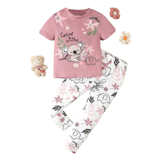 Pijama Importada De Niña De Koala Talla 4