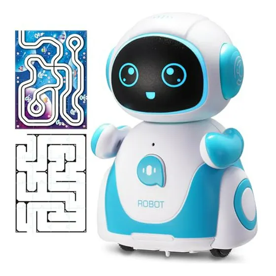 Robot Inteligente Recargable Para Niños, Sensor Táctil, Bail
