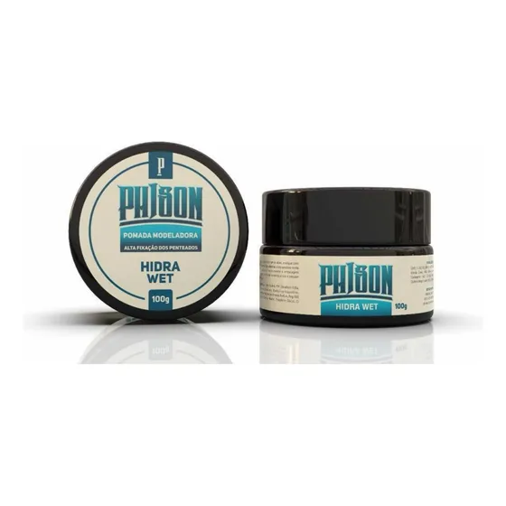 Pomada Hidra Wet Phison Textura Teia De Alta Fixação.