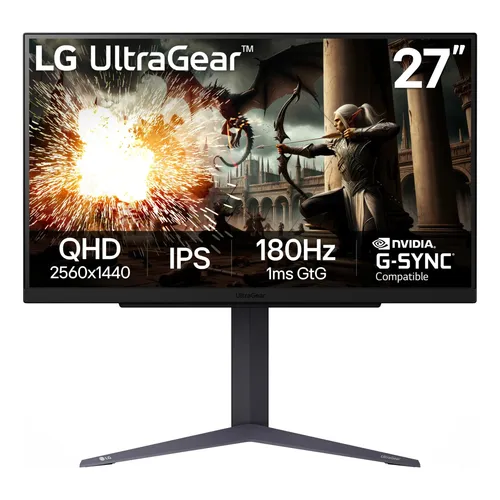 Monitor Gamer LG Ultragear 27 Qhd 200hz Preto | MercadoLivre