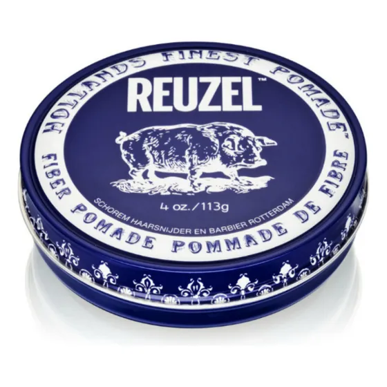 Reuzel fiber cera pomada para cabello de hombre fijación firme y flexible soluble en agua brillo bajo para cualquier cabello 113g