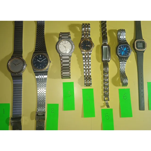 Relojes Seiko Y Casio Acero